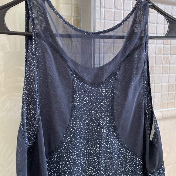 Lululemon Black Polkadot Workout Tank - Picture 6 of 7